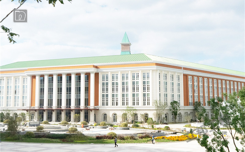 質感涂料效果圖片外墻案例（蘇州桑田島華為研發(fā)基地）